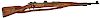 **WWII German K98 Mauser with High Turret Sniper Mount 