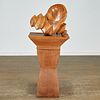 Michael Lekakis, wood sculpture, 1948