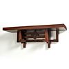 Parish-Hadley, custom mahogany wall mount console