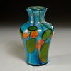 Tiffany Studios Favrile glass paperweight vase