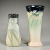 Rookwood, (2) Elizabeth Lincoln vases