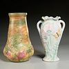 Weller Pottery, (2) vases