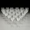 Lalique, (19) "Ange" champagne flutes