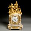 Large Louis XVI Hercules & Omphale mantel clock