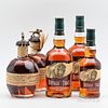 Mixed Bourbon, 4 750ml bottles 1 375ml bottle