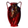 Royal Doulton Double Handled Flambe Vase