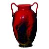 Royal Doulton Sung Flambe Double Handled Vase, Noke, Moore