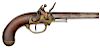 Model 1777 2nd Pattern Single-Shot Flintlock Pistol, St. Etienne 