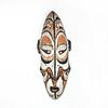 Large African Hand Carved and Painted Wood Face Mask Decor