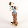 Clown with Alarm Clock 1005056 - Lladro Porcelain Figurine