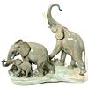 Elephant Family 1004764 - Lladro Porcelain Figurine