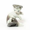 Cat and Mouse 1005236 - Lladro Porcelain Figurine