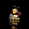 Swarovski Crystal Figural Brooch, Mickey Mouse