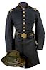 Union Infantry Captain's Frock Coat, Sword Belt and GAR Hat 