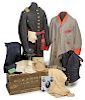 Capt. H.P. Kile, 41st Ohio Infantry Civil War Uniform with Camp Trunk, Captured Confederate House Coat and More 