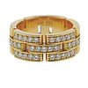 Cartier Maillon Panthere 18 Gold Diamond Band Ring