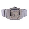 Cartier Santos Stainless Steel Quartz Unisex Watch 987901