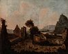 School of Emanuel Murant (Dutch, 1622-1695) Italianate Landscape with Ruins