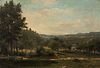 George Frank Higgins (American, 1850-1884) Bucolic Summer Landscape