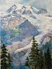 Marion Boyd Allen (American, 1862-1941) Rocky Mountain Landscape
