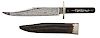 English Bowie Knife by Moreton & Co. 