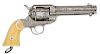 Engraved Remington Model 1890 Revolver 