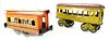 Hill Climber Tin Friction Toy Trolley & Train Car