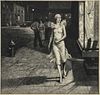 MARTIN LEWIS (1881 - 1962) PENCIL SIGNED ETCHING