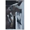 GUSTAVO ACEVES, Untitled, Signed París on back, Oil on canvas, 122.4 x 78.7" (311 x 200 cm), Certificate, PROPERTY OF MORTON PRÉSTAMOS