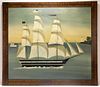 Hope R. Angier Maritime Ship Painting