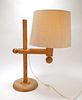 Luxus MCM Wood & Lucite Table Lamp