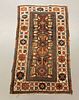 Antique Geometric Kazak Carpet