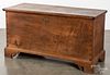 Southern Chippendale walnut blanket chest