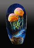 RICHARD SATAVA, Double Gold Seascape Jellyfish