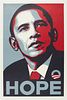 Shepard Fairey "Obama Hope" Offset Lithograph
