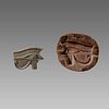 Ancient Egyptian Eye of Horus Terracotta Mold Late period c.664-30 BC. 