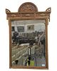 Italian Neoclassical Painted Mirror, 18th-19th century, height 42 inches, width 26 inches.