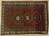 Kazak carpet, ca. 1910, 5' x 3'7''.