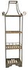 French Iron Garden Etagere, height 77 inches, 22" x 26".