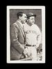 A 1932 Bulgaria Sport Photo Max Schmeling and Babe Ruth Card No. 256.