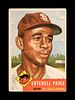 A 1953 Topps Satchel (Satchell) Paige Baseball Card No. 220