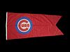 A Chicago Cubs Flag Flown at Wrigley Field