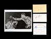 A Group of Light Heavyweight Boxing Champion Archie Moore Signed Autographs,