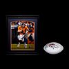 A Group of Peyton Manning Signed Denver Broncos Items,
