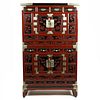19th c. Korean Lacquered Wooden Bandaji Dresser