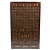 19th c. Korean Apothecary Wooden Cabinet Medicine Chest
