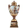 Royal Vienna Painted Porcelain Vase - Titian