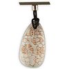 R. Lalique Grapevine Frosted Crystal Pendant