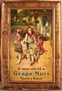 Grape-Nuts Advertising Sign Chromolithograph on Tin