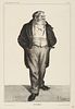 Honore Daumier "Mr. Baill..." Etching